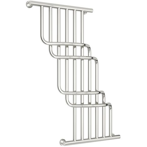 Sèche-serviette eau chaude   Cascade BIS, Dimensions:  1000х850 mm Couleur: Chrome