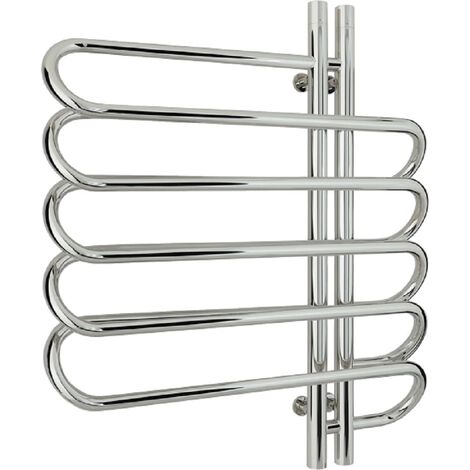 Sèche-serviette eau chaude   Furore Verso EU50, Dimensions:  800х700 mm Couleur: Chrome