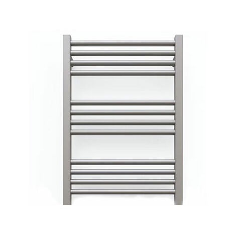 Sèche-serviette eau chaude gris 1140mm de haut 630mm de large - 586 Watt - FIO1140/630SXRGR