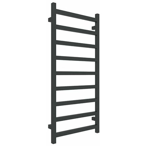 Sèche-serviette eau chaude noir de 720mm de haut et 500mm de large - 262 Watt - SIM720/500SXN