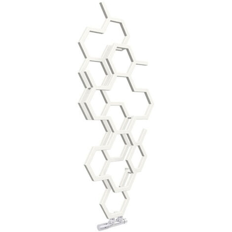 Sèche-serviette eau chaude weiss de 1220mm de haut et 486mm de large - 346 Watt - HEX1220/486ZXB