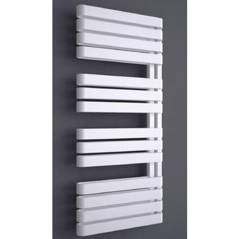 Sèche serviette électrique blanc - 600 watt- 50 x 160 - GIOVANNA