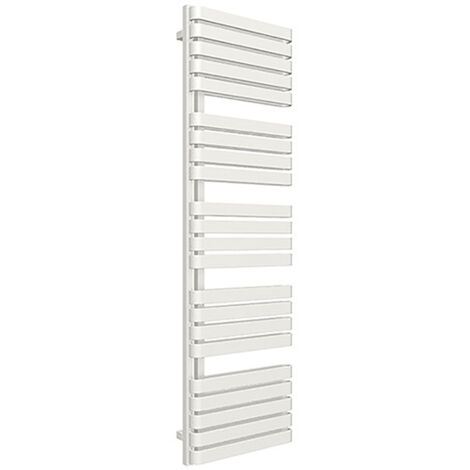 Sèche-serviette électrique blanc de 1695mm de haut et 500mm de large - 1200 Watt - WAR1695/500SSOAE1B