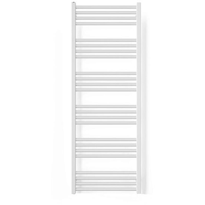 Sèche Serviette Radiateur-matisere - Sèche-serviette électrique blanc de 1140mm de haut et 480mm de large - 400 Watt - FIO1140/480E1B