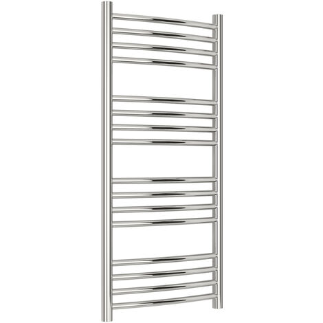 Sèche-serviette éléctrique BOHEMIA ARC,Couleur:Chrome,Dimensions:120x50