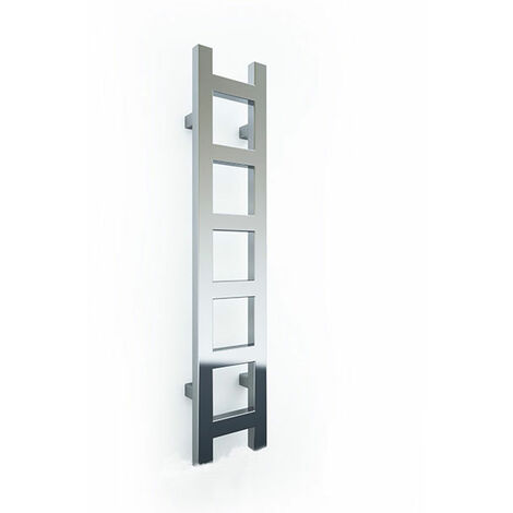 Sèche-serviette électrique chromé de 1280mm de haut / 200mm de large - 200 Watt - EAS1280/200E8CRO