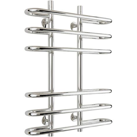 Sèche-serviette éléctrique chrome Furore, Dimensions:800x600