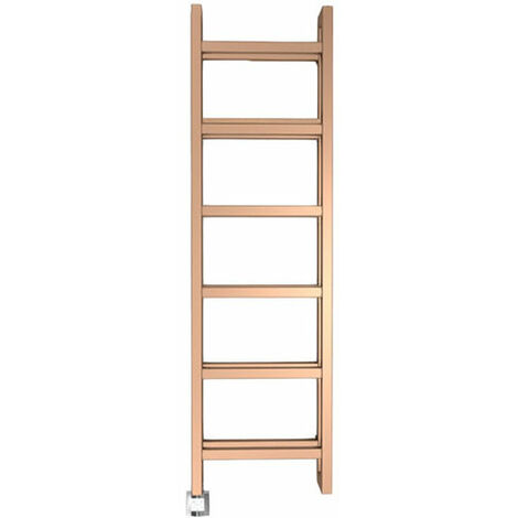 Sèche-serviette électrique cuivre lumineux 1610mm de haut et 500mm de large - 800 Watt - STA1610/500E1BCO