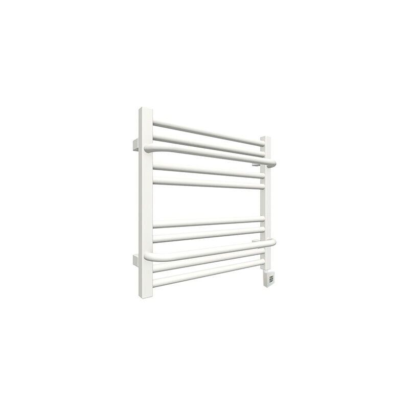 Matisère - Sèche-serviette électrique blanc de 500mm de haut et 700mm de large - 300 Watt - LIM500/700E8B