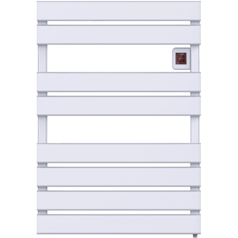 Sannover - Sèche-Serviette Electrique Mural Omiros Plat 500 w Blanc