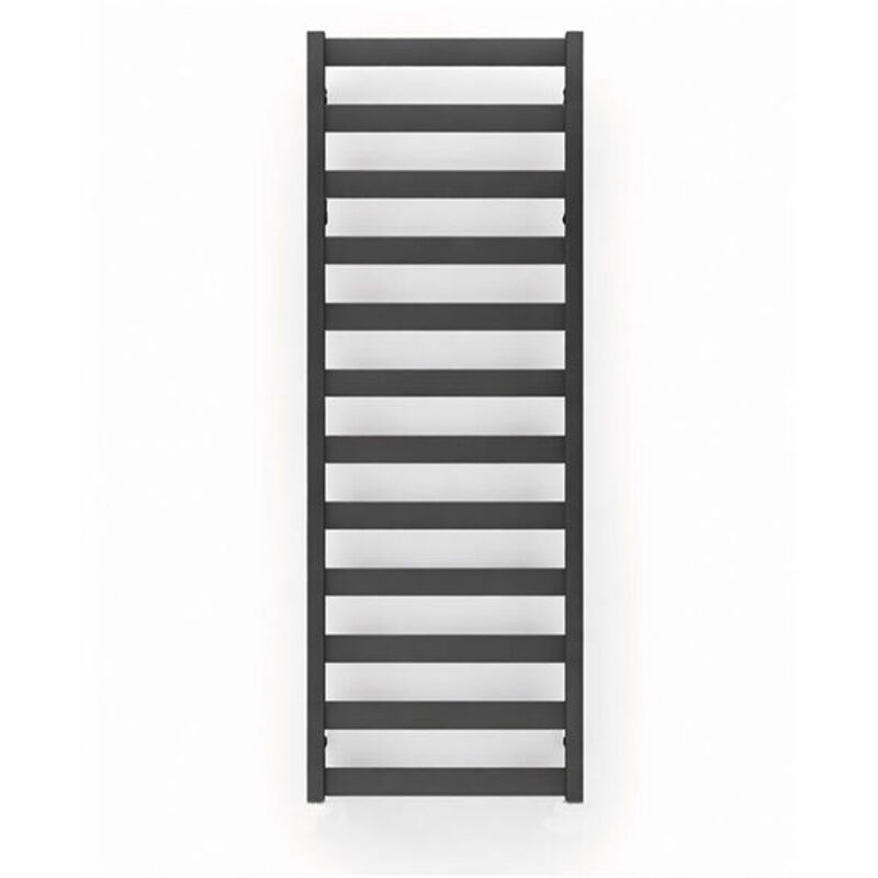 Sèche-serviette électrique noir de 910mm de haut et 300mm de large - 200 Watt - VIV910/300E8N