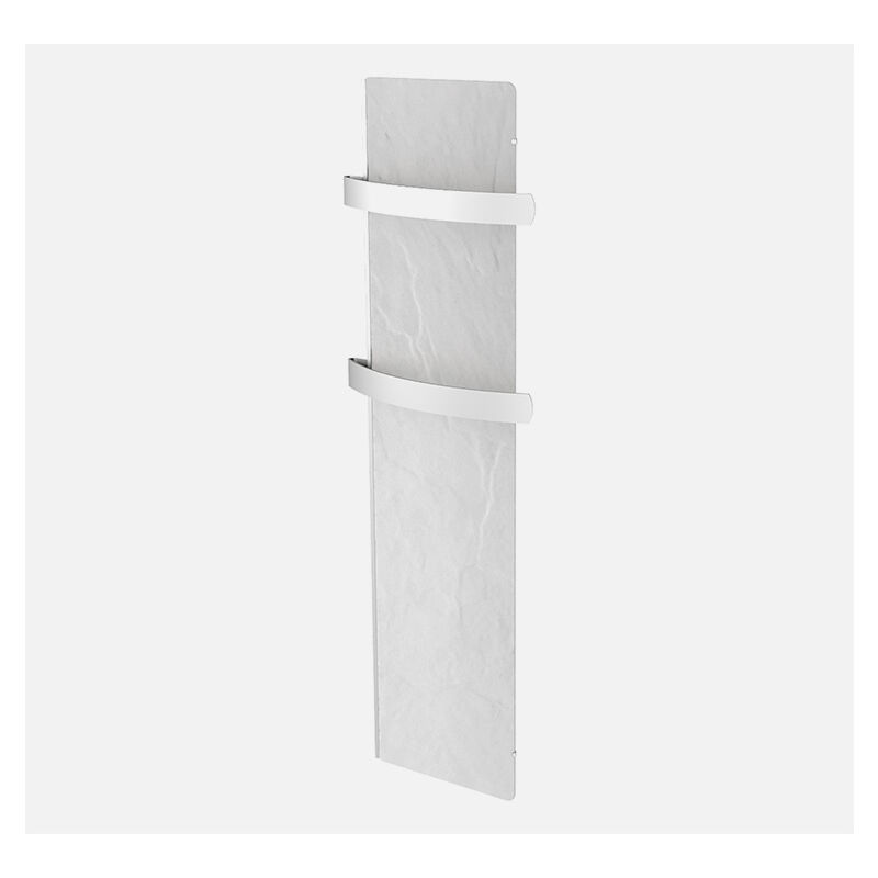 Séche-serviette éléctrique Pierre Lilas 500w Vertical/Horizontal Blanc