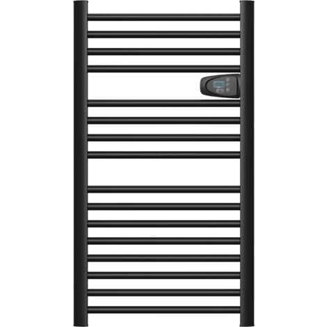 Sèche-serviette électrique sans fluide 500W H.98xL54cm Bestherm HESTIA noir