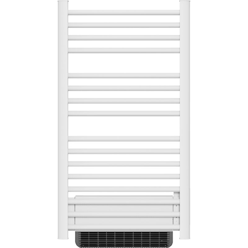 Bestherm - Sèche-serviette électrique sans fluide avec soufflerie 500W+1000W H.100,5xL54cm hestia blanc