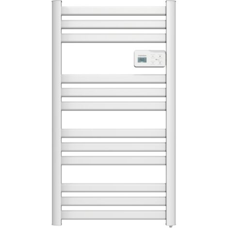 Bestherm – Sèche-serviette électrique sans fluide connecté WiFi 500W – Installation murale – Design élégant blanc – Confort optimal salle de bain