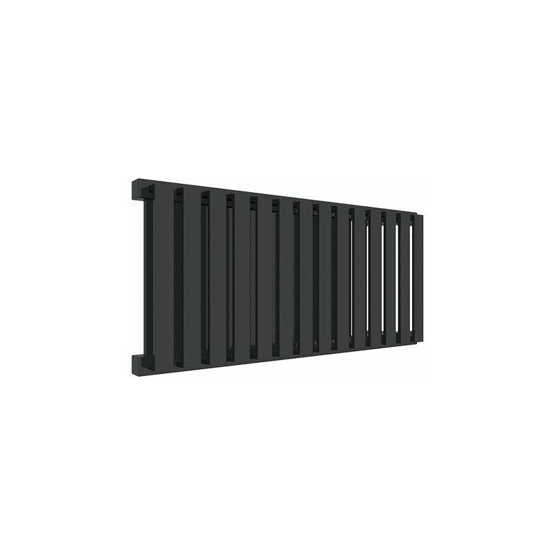 Matisère - Sèche-serviette eau chaude noir de 300mm de haut et 645mm de large - 330 Watt - NEM300/645YPN