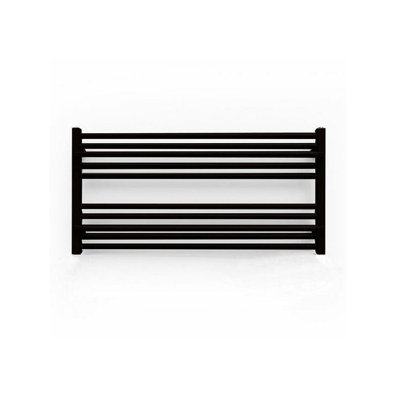 Matisère - Sèche-serviette électrique programmable noir - HxL : 500x700 mm - 300 Watt - LIM500/700E8NP