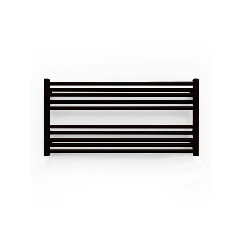 Matisère - Sèche-serviette électrique programmable noir - HxL : 500x700 mm - 300 Watt - LIM500/700E1NP