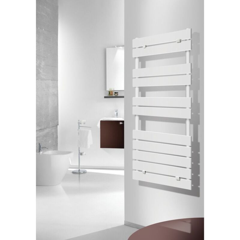 Anconetti - Sèche-serviette lame droite Ancodesign eau chaude 629W