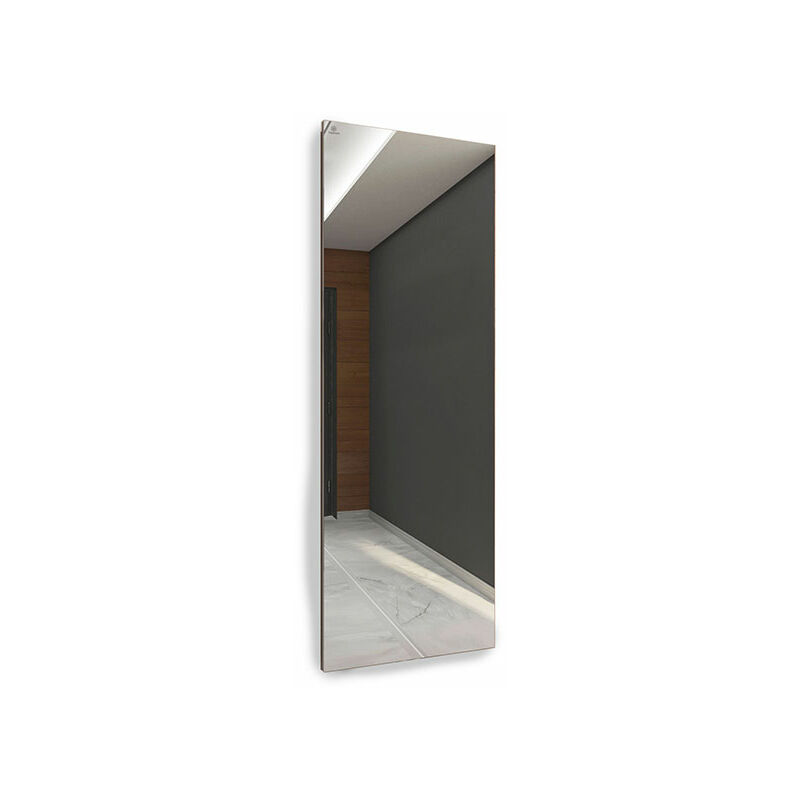 Matisère - Radiateur case slim miroir electrique contour blanc HxL : 1810x620mm - 800 Watt - CAS1810/620SME8B
