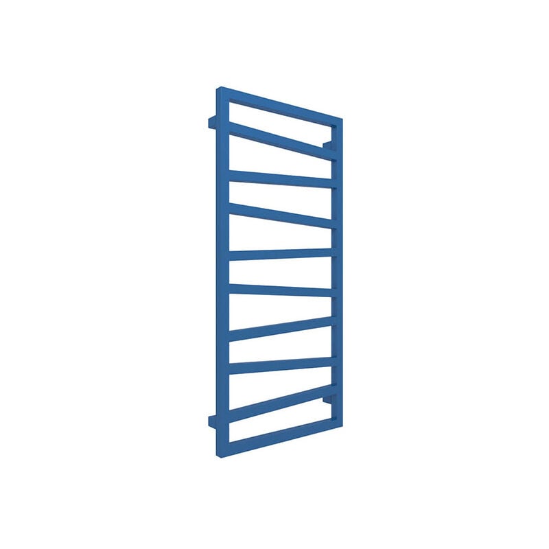 Matisère - Sèche-serviette mixte bleu majorelle de 600mm de haut et 500mm de large - 245 Watt - ZIG600/500Z85005