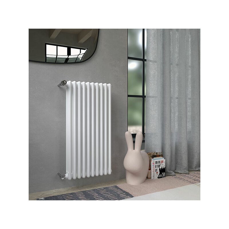 Radiateur tubulaire eau chaude - Hauteur 892mm - 3 colonnes - 533,4 Watt - COMBY/3/900/6