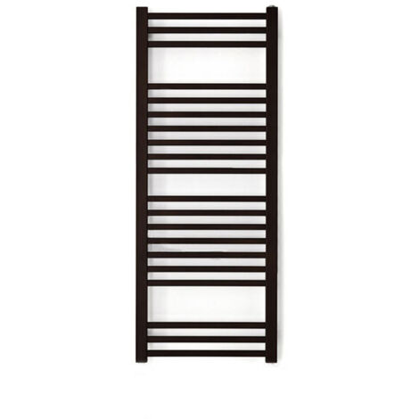 Sèche-serviette mixte noir de 760mm de haut et 500mm de large - 320 Watt - BON760/500Z1N