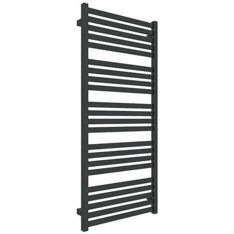 Sèche-serviette mixte noir de 780mm de haut et 430mm de large - 319 Watt - MAR780/430Z1N