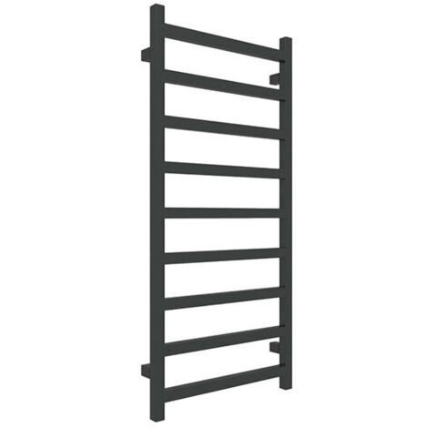 Sèche-serviette mixte noir de 840mm de haut et 500mm de large - 306 Watt - SIM840/500Z8N