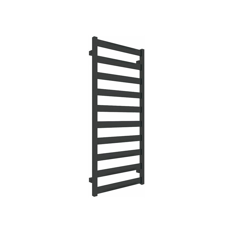 Matisère - Sèche-serviette mixte noir de 1150mm de haut et 300mm de large - 300 Watt - VIV1150/300Z1N