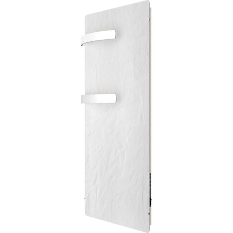 Sèche-serviette rayonnant SLIM 2.0 Natura Noir 800W - Valderoma 18800TL