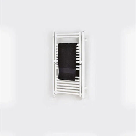 Sèche-serviette + tablette étendage - Blanc - Petite tablette/E8B - 500 Watt - STENDE/1457/503/B