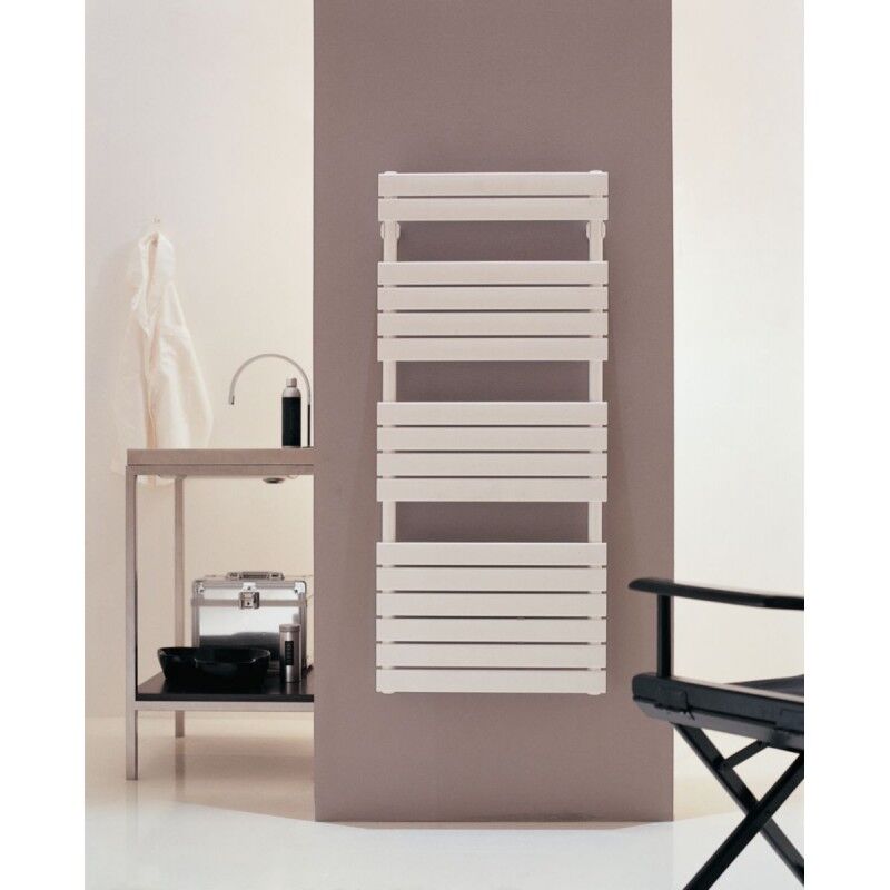 Sèche-Serviettes Eau Chaude 558W Alterna Concerto 2 Vertical Mural Blanc - 1769949