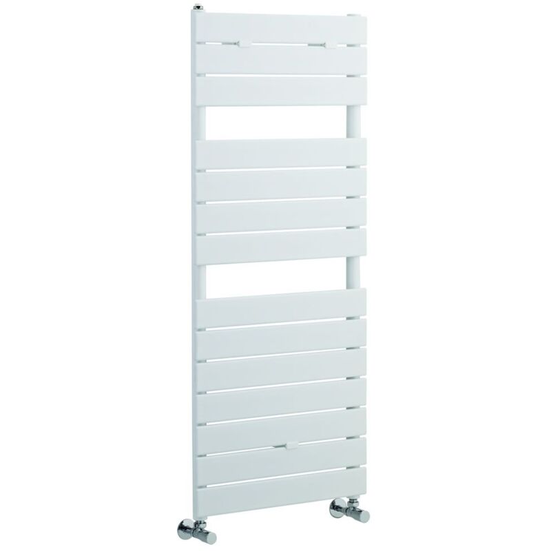 Hudson Reed - Sèche-Serviettes Blanc Elgin 121.3cm x 50cm x 4.5cm 489 Watts