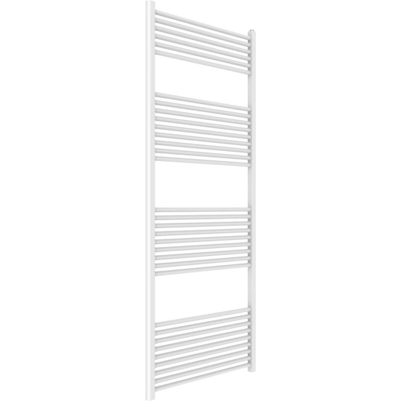 Kiamami Valentina - Sèche-Serviettes De Bain 75X180 En Acier Blanc