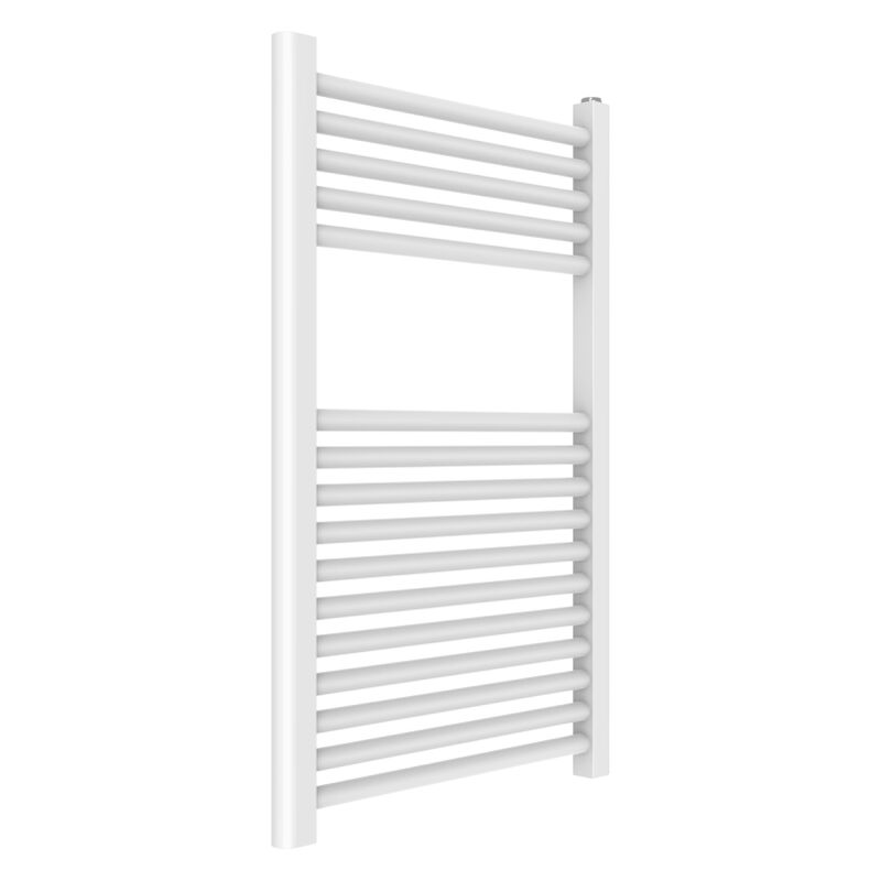 Kiamami Valentina - Sèche-Serviettes De Bain En Acier Blanc 50X77