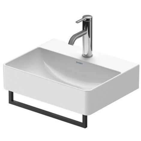 Sèche-serviettes DU Long: 399mm. noir mat