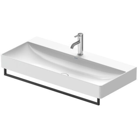 Sèche-serviettes DU Long: 941mm. noir mat