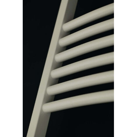 Sèche-Serviettes Eau Chaude 346W ALTERNA Cala Ondéo Vertical Mural Blanc - 1769928
