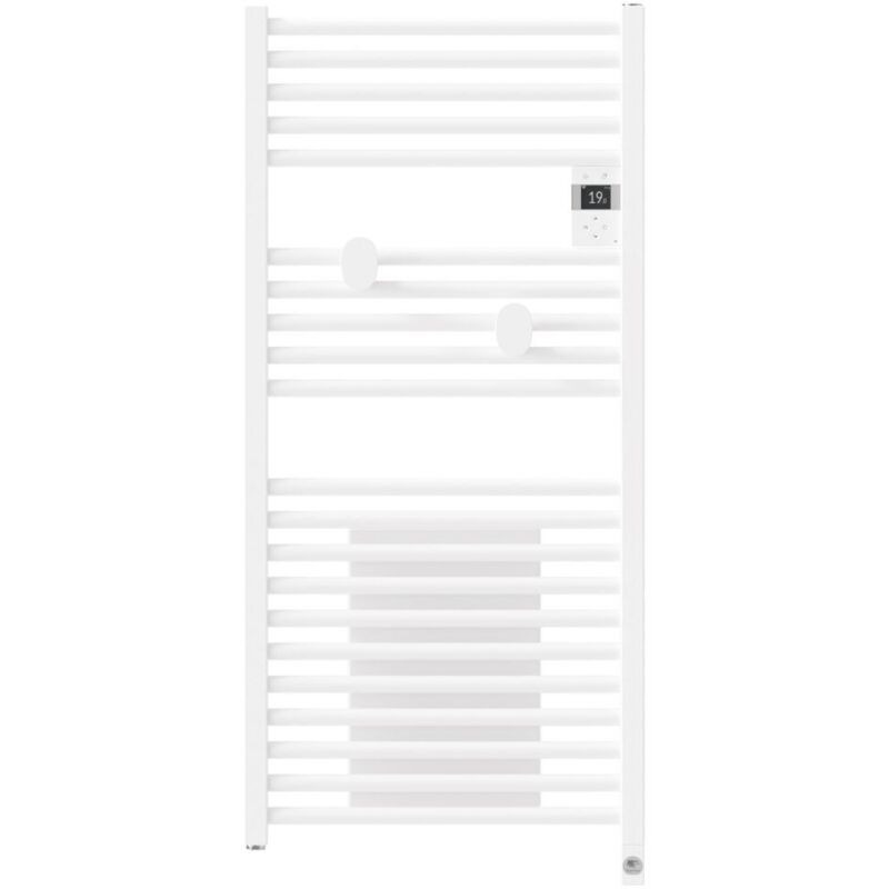 Thermor - Sèche-serviettes - Riva 5 - Standard - Avec Soufflerie - Blanc brillant - 500 + 1000 w - 471633