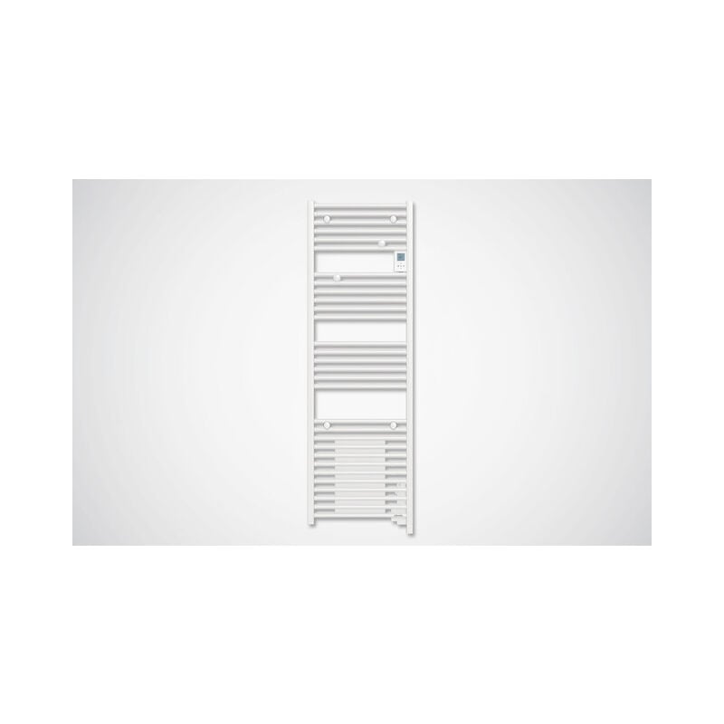 Radiateur sèche-serviettes connecté Doris avec soufflerie 2000W Blanc carat - 851223 - Atlantic