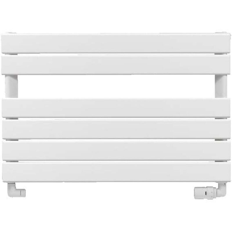 Finimetal - Sèche-serviettes électrique acier chorus bains allège 400W blanc - 800 x 530 mm