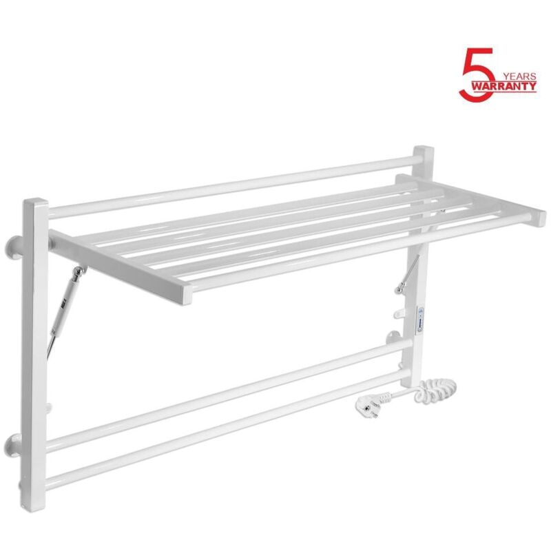 Sèche-serviettes électrique ASTOR 1000x540 avec minuterie ECO, 225W, Blanc