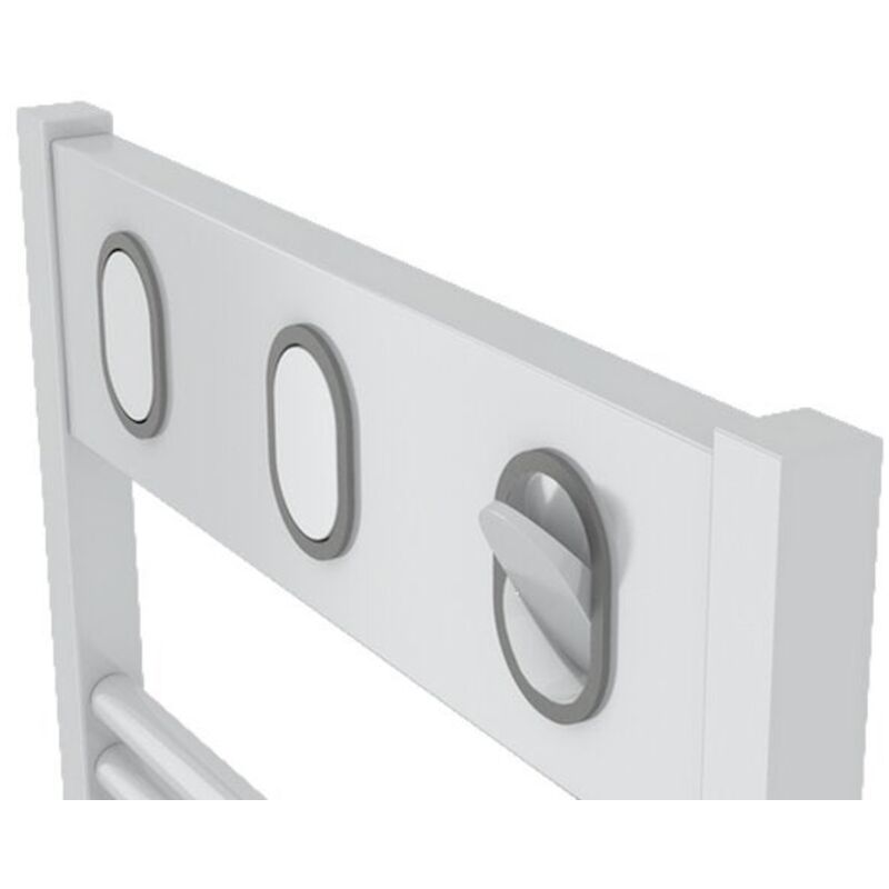 Sauter – Sèche-serviettes électrique vertical 750 W – Inertie fluide – Thermostat électronique – Surface chauffée jusqu’à 7 m²