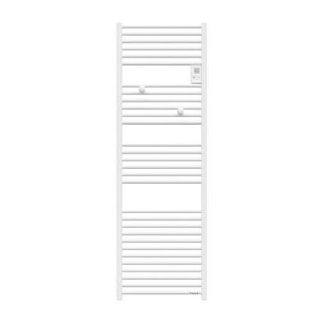 Sèche-serviettes électrique Riva 4 - 1000W - Sans soufflerie - Blanc satin