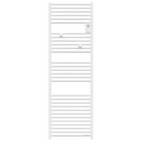 Sèche-serviettes électrique Riva 4 - 1000W - Sans soufflerie - Blanc satin