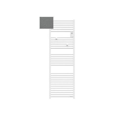 Sèche-serviettes électrique Riva 4 - 1000W - Sans soufflerie - Gris menhir