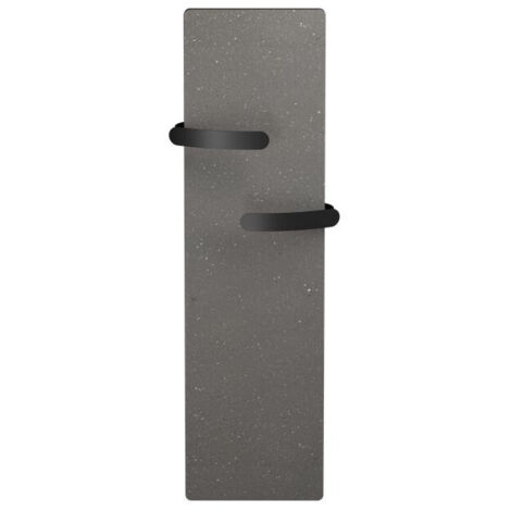 Sèche-serviettes électrique Vertical CAMPA NATURAY HUG Nativ 1000W Brut de lave - INTUIS SIGNATURE K160723