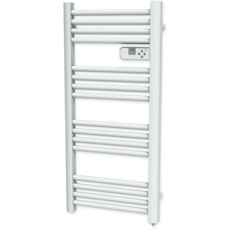 Sèche-serviettes LCD Sans fluide Blanc 500W ETROIT