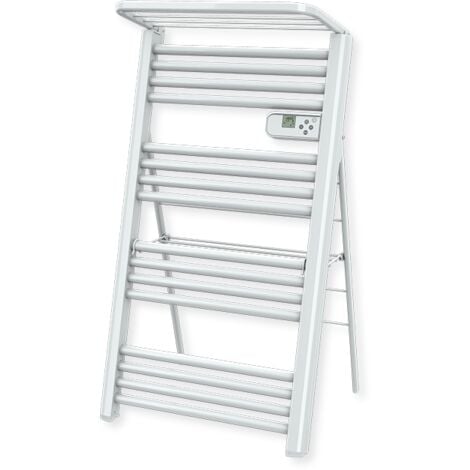 Sèche-serviettes LCD Sans fluide Blanc 500W MOBILE